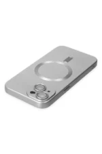 Uray store Apple iPhone 14 Plus Kılıf Moshi Lens Magneticsafe Silikon - Gümüş - Görsel 5