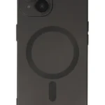 Uray store Apple iPhone 14 Plus Kılıf Moshi Lens Magneticsafe Silikon - Siyah