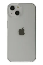 Uray store Apple iPhone 14 Plus Kılıf Pc Sert Şeffaf Kapak - Şeffaf