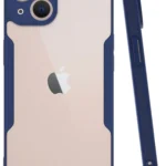 Uray store Apple iPhone 14 Plus Kılıf Platin Silikon - Lacivert