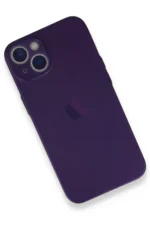 Uray store Apple iPhone 14 Plus Kılıf PP Ultra İnce Kapak - Mor - Görsel 2