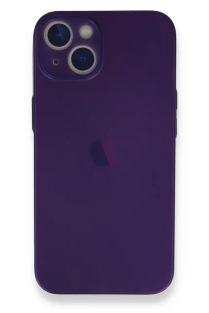 Uray store Apple iPhone 14 Plus Kılıf PP Ultra İnce Kapak - Mor