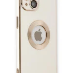 Uray store Apple iPhone 14 Plus Kılıf Store Silikon - Beyaz