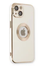 Uray store Apple iPhone 14 Plus Kılıf Store Silikon - Beyaz