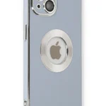 Uray store Apple iPhone 14 Plus Kılıf Store Silikon - Sierra Blue