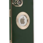 Uray store Apple iPhone 14 Plus Kılıf Store Silikon - Yeşil