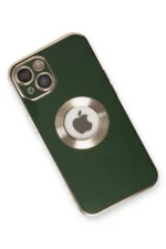 Uray store Apple iPhone 14 Plus Kılıf Store Silikon - Yeşil - Görsel 3