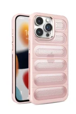 Uray store Apple iPhone 14 Pro Kılıf Airmax Silikon Kapak - Pembe