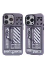 Uray store Apple iPhone 14 Pro Kılıf Apollo Magneticsafe Desenli Kapak - Apollo Mor - 1