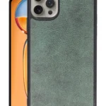 Uray store Apple iPhone 14 Pro Kılıf Aras Deri Kapak - Koyu Yeşil