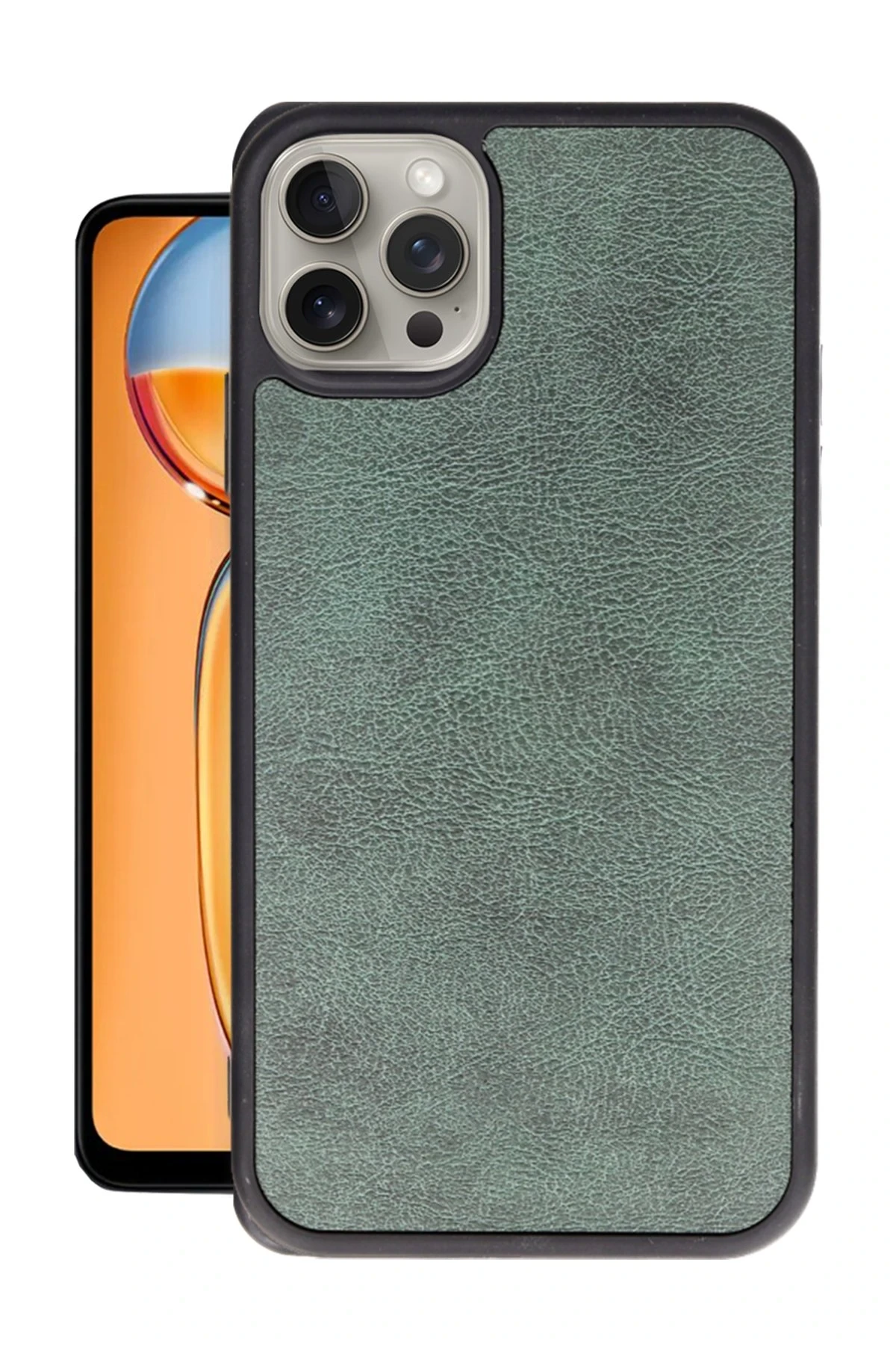 newface-iphone-14-pro-kilif-aras-deri-kapak-koyu-yesil-default Uray store Apple iPhone 14 Pro Kılıf Aras Deri Kapak - Koyu Yeşil - Görsel 1