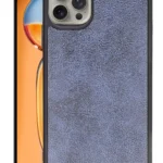 Uray store Apple iPhone 14 Pro Kılıf Aras Deri Kapak - Lacivert