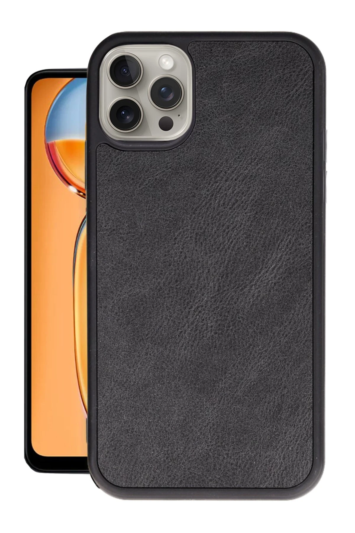 newface-iphone-14-pro-kilif-aras-deri-kapak-siyah-default Uray store Apple iPhone 14 Pro Kılıf Aras Deri Kapak - Siyah - Görsel 1
