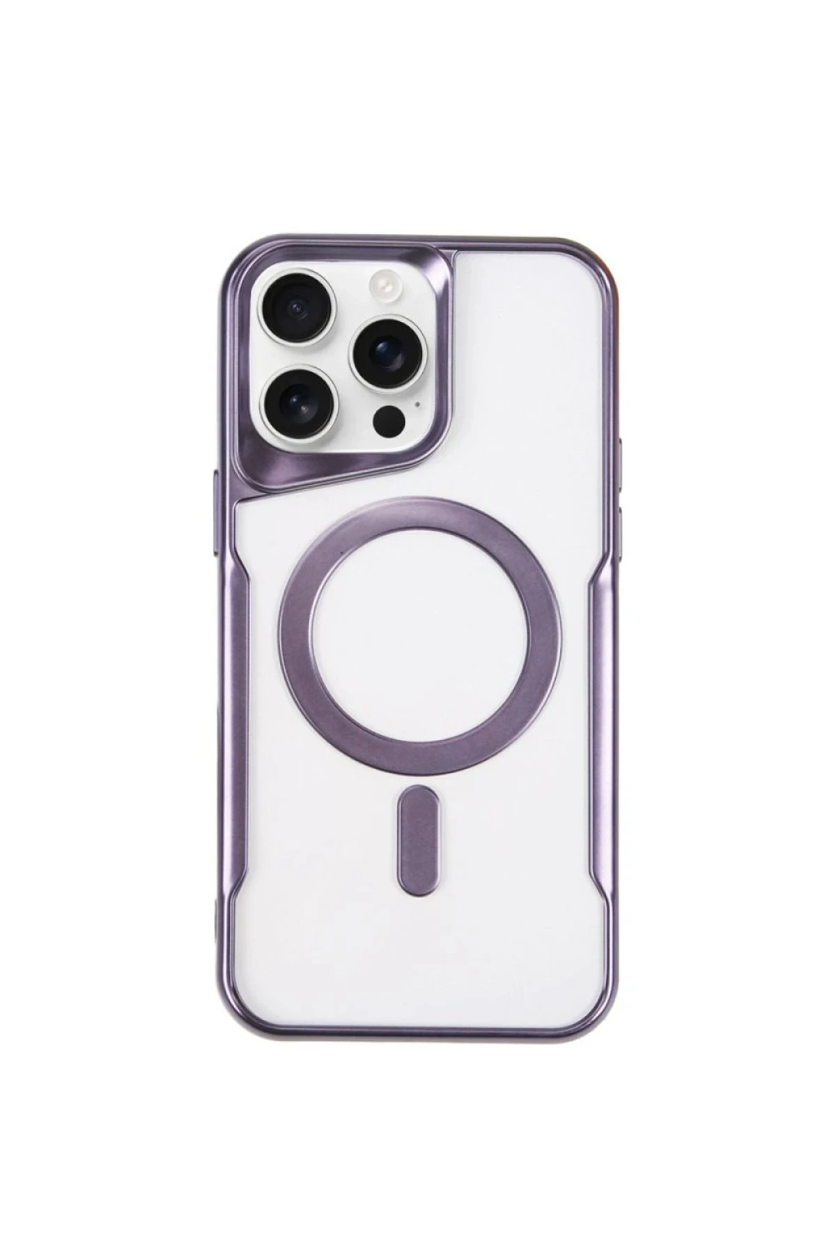 newface-iphone-14-pro-kilif-boyi-magsafe-silikon-kapak-derin-mor-default Uray store Apple iPhone 14 Pro Kılıf Boyi Magsafe Silikon Kapak - Derin Mor - Görsel 1