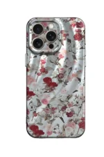 Uray store Apple iPhone 14 Pro Kılıf Crew Desenli Kapak - Çiçek