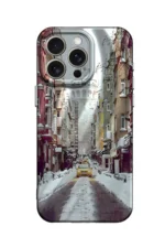 Uray store Apple iPhone 14 Pro Kılıf Crew Desenli Kapak - Galata Kulesi