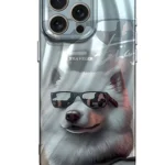 Uray store Apple iPhone 14 Pro Kılıf Crew Desenli Kapak - Köpek