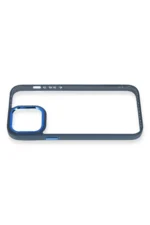 Uray store Apple iPhone 14 Pro Kılıf Dora Kapak - Mavi - Görsel 4