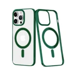 Uray store Apple iPhone 14 Pro Kılıf Element Magneticsafe Sert Kapak - Köknar Yeşili