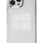 Uray store Apple iPhone 14 Pro Kılıf Element Silikon - Gümüş
