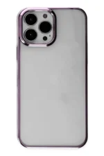 Uray store Apple iPhone 14 Pro Kılıf Element Silikon - Lila