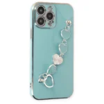 Uray store Apple iPhone 14 Pro Kılıf Esila Silikon - Su Yeşili