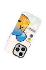 Uray store Apple iPhone 14 Pro Kılıf Estoril Desenli Kapak - Estoril - 6 - Görsel 3