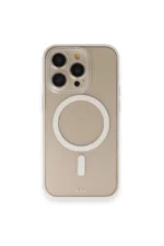 Uray store Apple iPhone 14 Pro Kılıf Grand Magneticsafe Kapak - Beyaz - Görsel 2