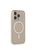 Uray store Apple iPhone 14 Pro Kılıf Grand Magneticsafe Kapak - Şeffaf
