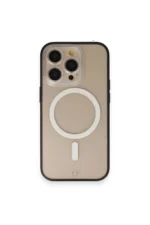 Uray store Apple iPhone 14 Pro Kılıf Grand Magneticsafe Kapak - Siyah - Görsel 2