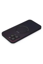 Uray store Apple iPhone 14 Pro Kılıf Jack Magneticsafe Lens Silikon - Mürdüm - Görsel 6