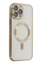 Uray store Apple iPhone 14 Pro Kılıf Kross Magneticsafe Kapak - Gold - Görsel 2