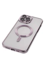 Uray store Apple iPhone 14 Pro Kılıf Kross Magneticsafe Kapak - Mor - Görsel 4