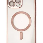 Uray store Apple iPhone 14 Pro Kılıf Kross Magneticsafe Kapak - Rose