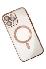 Uray store Apple iPhone 14 Pro Kılıf Kross Magneticsafe Kapak - Rose - Görsel 3