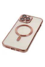 Uray store Apple iPhone 14 Pro Kılıf Kross Magneticsafe Kapak - Rose - Görsel 4