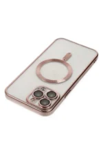Uray store Apple iPhone 14 Pro Kılıf Kross Magneticsafe Kapak - Rose - Görsel 5