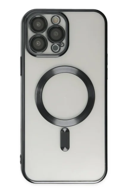 Uray store Apple iPhone 14 Pro Kılıf Kross Magneticsafe Kapak - Siyah