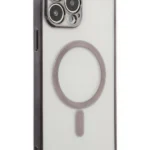 Uray store Apple iPhone 14 Pro Kılıf Magneticsafe Lazer Silikon - Siyah