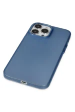 Uray store Apple iPhone 14 Pro Kılıf Modos Metal Kapak - Lacivert - Görsel 3