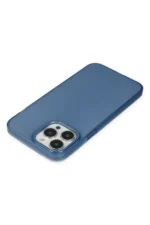 Uray store Apple iPhone 14 Pro Kılıf Modos Metal Kapak - Lacivert - Görsel 4