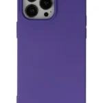 Uray store Apple iPhone 14 Pro Kılıf Nano içi Kadife Silikon - Mor