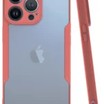 Uray store Apple iPhone 14 Pro Kılıf Platin Silikon - Pembe