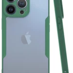 Uray store Apple iPhone 14 Pro Kılıf Platin Silikon - Yeşil