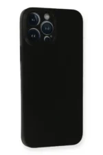 Uray store Apple iPhone 14 Pro Kılıf PP Ultra İnce Kapak - Siyah - Görsel 3