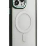 Uray store Apple iPhone 14 Pro Kılıf Room Magneticsafe Silikon - Köknar Yeşili