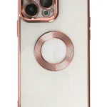 Uray store Apple iPhone 14 Pro Kılıf Slot Silikon - Rose Gold