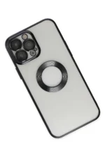 Uray store Apple iPhone 14 Pro Kılıf Slot Silikon - Siyah - Görsel 3