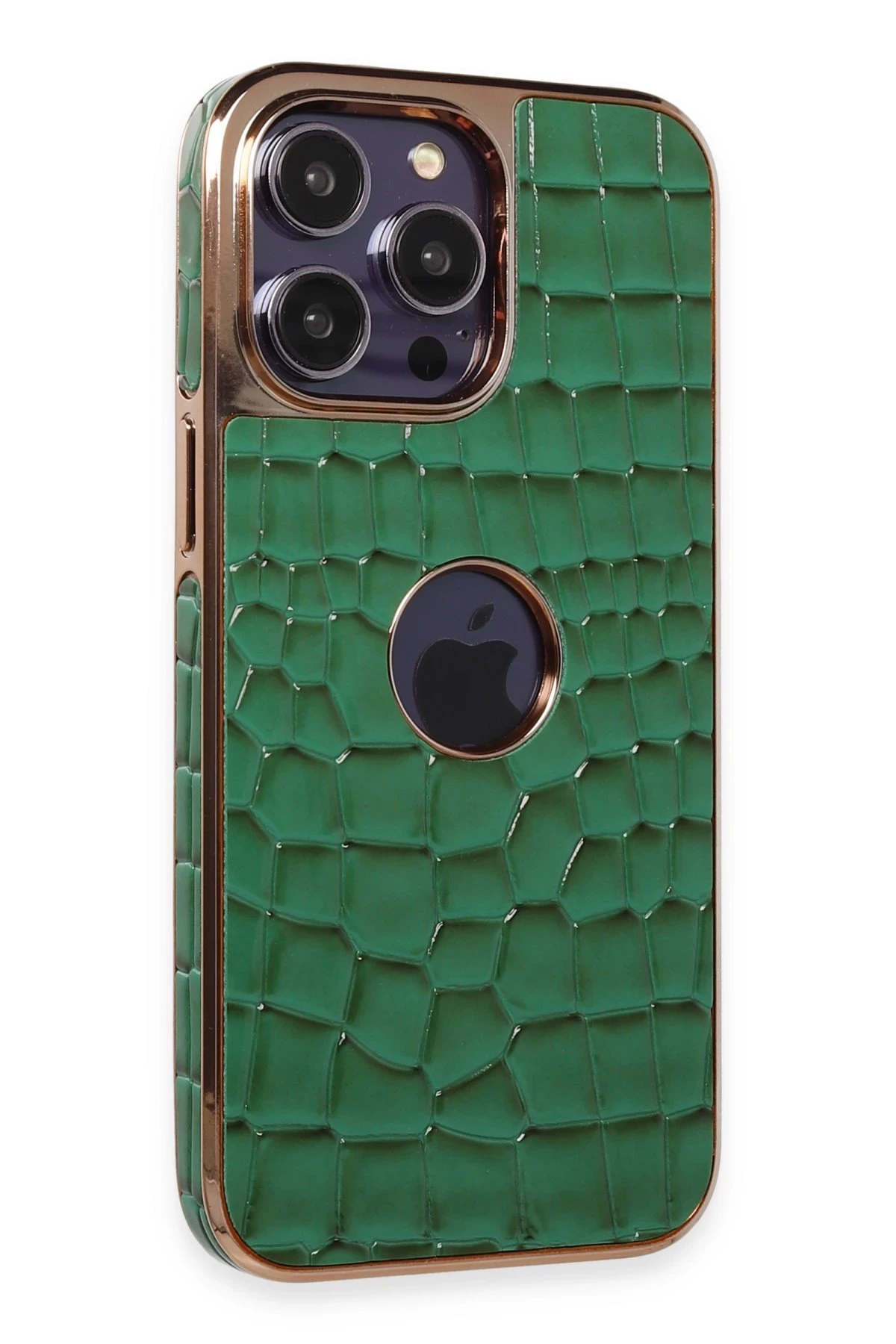newface-iphone-14-pro-kilif-snake-kapak-koyu-yesil-default Uray store Apple iPhone 14 Pro Kılıf Snake Kapak - Koyu Yeşil - Görsel 1