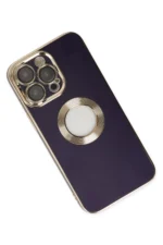 Uray store Apple iPhone 14 Pro Kılıf Store Silikon - Derin Mor - Görsel 3